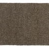 Fia vloerkleed wol - grijs/bruin 75x200cm