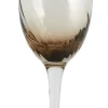 Garo champagne glazen bruin - set van 8 stuks