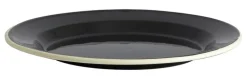 Ginger borden L zwart set van 6 stuks - 60047