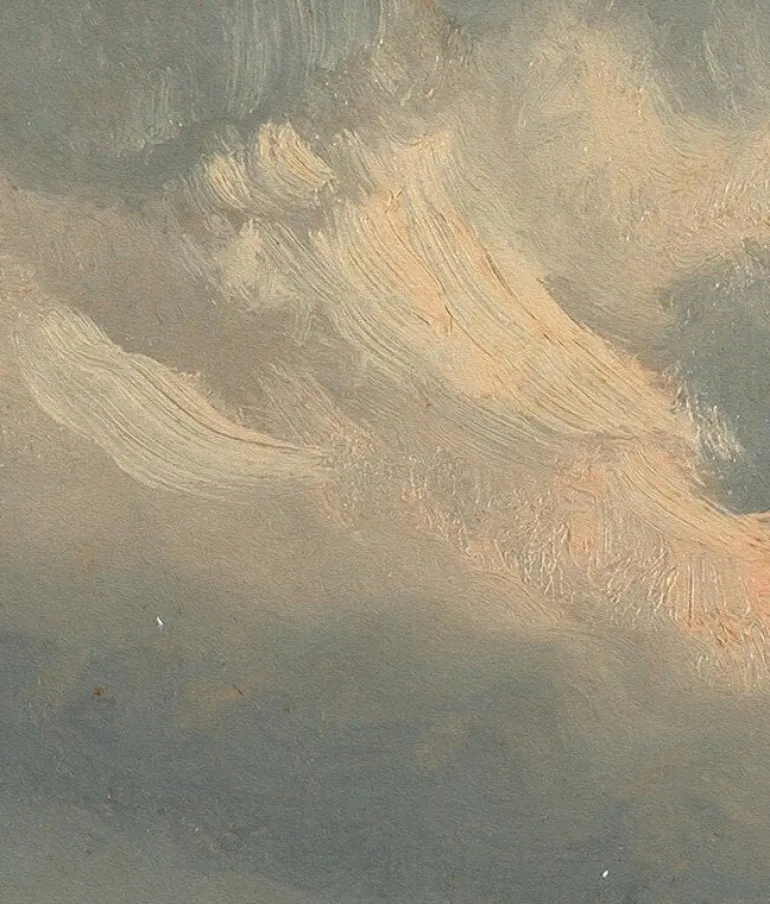 Golden age clouds behang WP-787 - 389,6x280cm