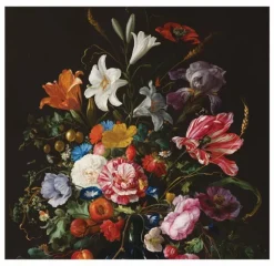 Golden Age Flowers 5 bloemen behang