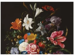 Golden Age Flowers 5 bloemen behang