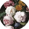 Golden age flowers behangcirkel SC-012 - ø 142,5 cm