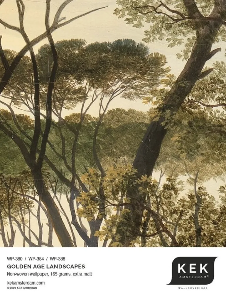 Golden age landscapes behangcirkel BC-011 - ø237,5 cm