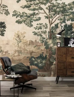 Golden Age landschappen behang WP-782 200x280cm
