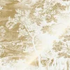 Goud Engraved landschappen behang off-white MW-166 400x280cm