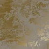 Goud Engraved landschappen behang grijs MW-174 300x280cm