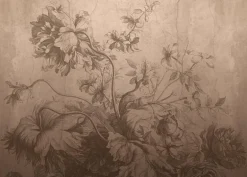 Gradient Flowers behang FU-031 - 292,2x280cm nude