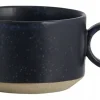 Grainy thee mokken donkerblauw - set van 4 stuks