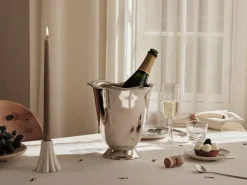 Hammered champagne glazen set van 12 stuks - 14496277