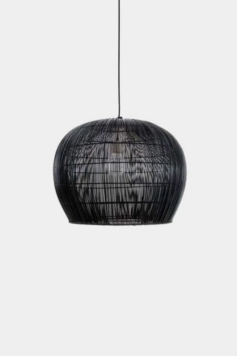 Hanglamp Buri bulb zwart ø63cm