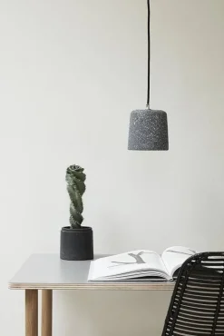 Hanglamp terrazzo beton grijs