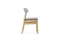 Herit stoel eiken /textiel grijs - 1401010