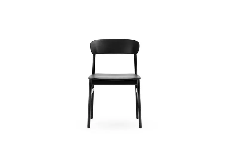 Herit stoel zwart eiken/zwart - 1401056