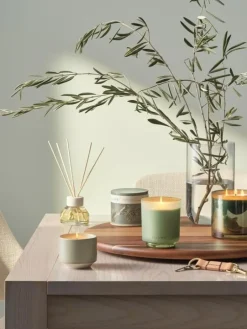 Hinoki sage box kaars groen - 4537500300