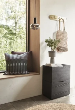Houten box/kast - zwart