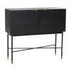 Houten dressoir met deuren