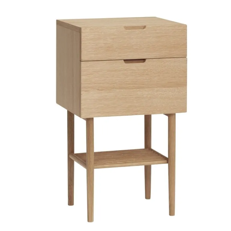 Houten kast met lades - naturel