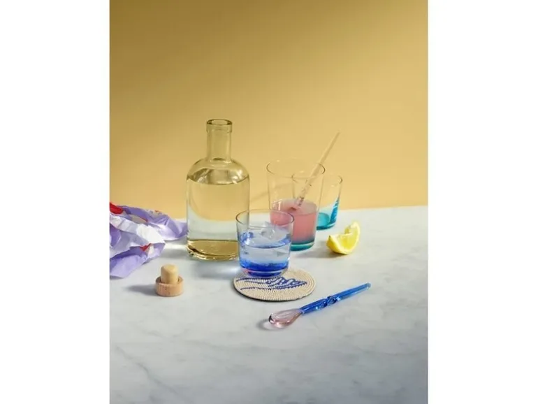 Hue glazen 15cl blauw set van 6 stuks - 14496243