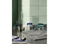 Hue glazen 30cl blauw set van 6 stuks - 14496251