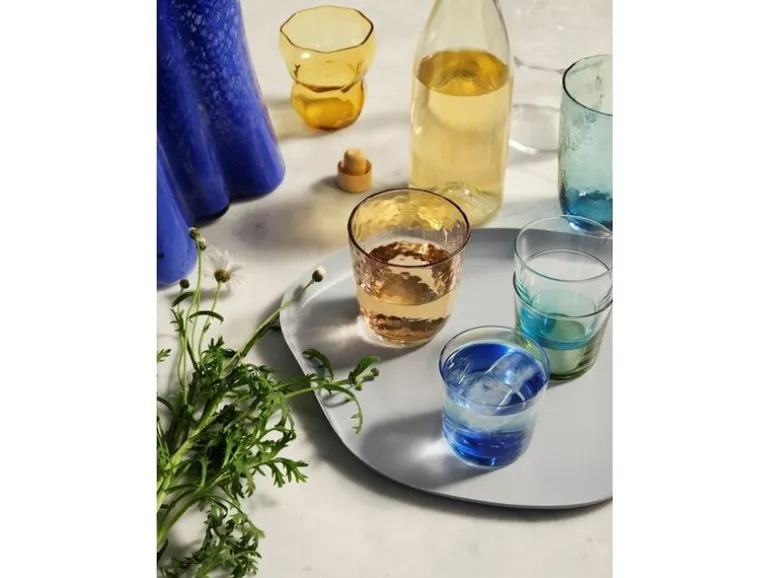 Hue glazen 15cl olijfgroen set van 6 stuks - 14496246