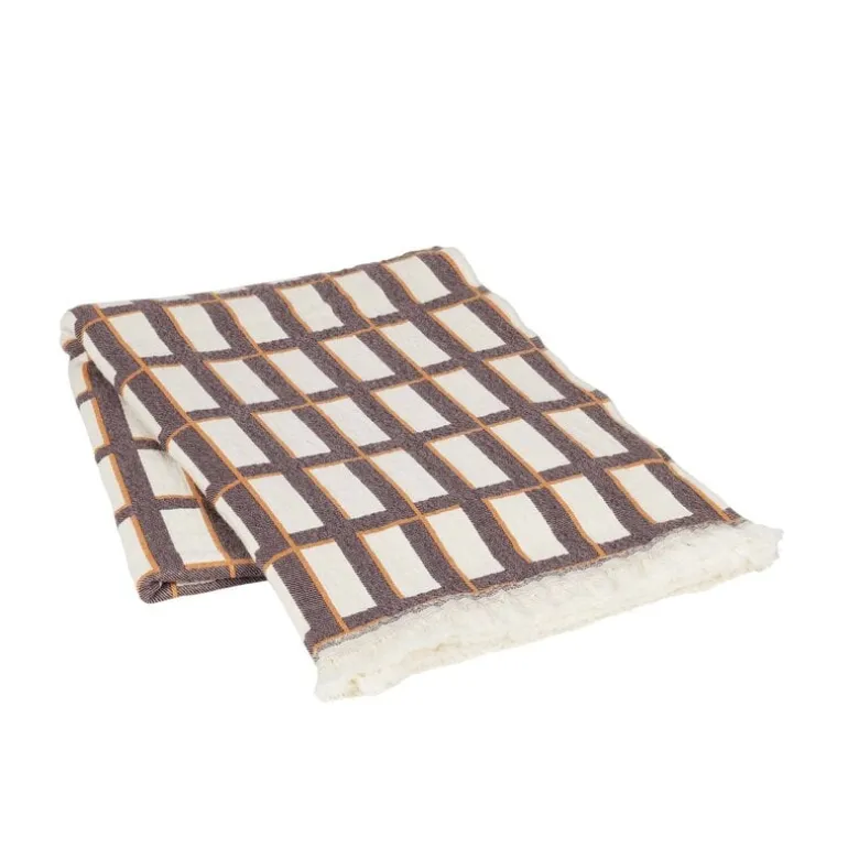 Isa plaid bruin - 130x180cm