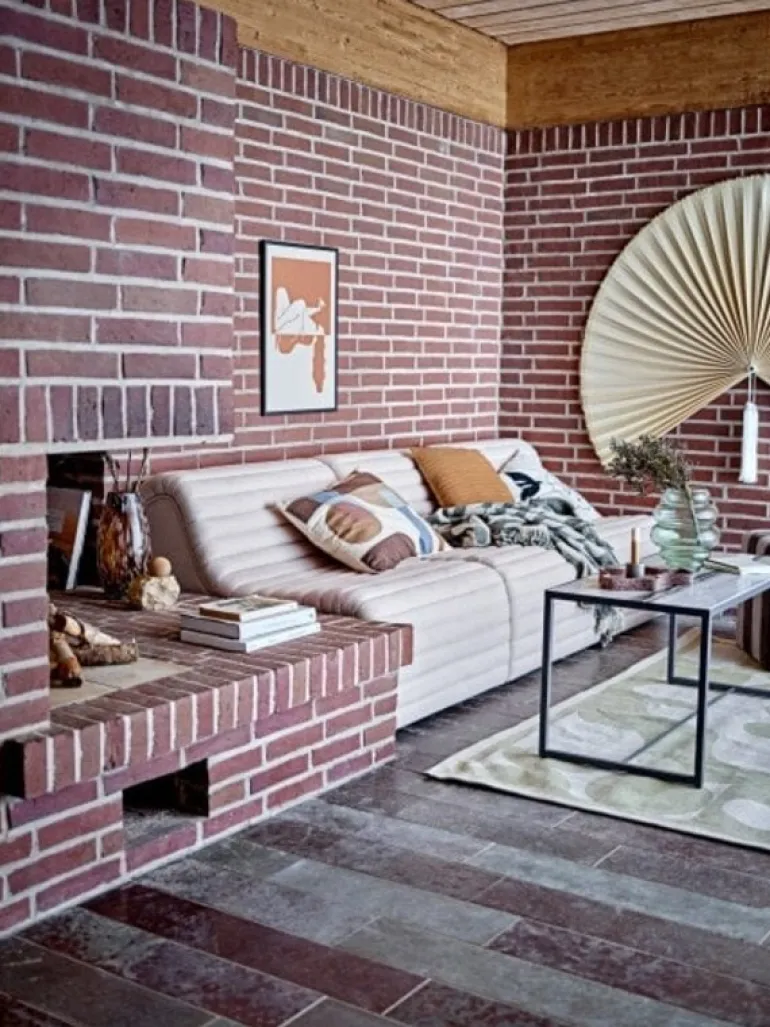 Jaime wanddecoratie naturel - 82064171