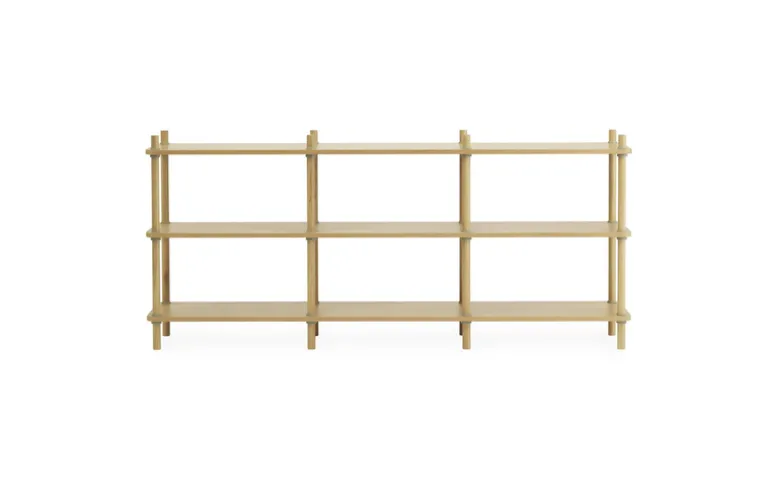 Jam boekenkast eiken/grijs - 602505