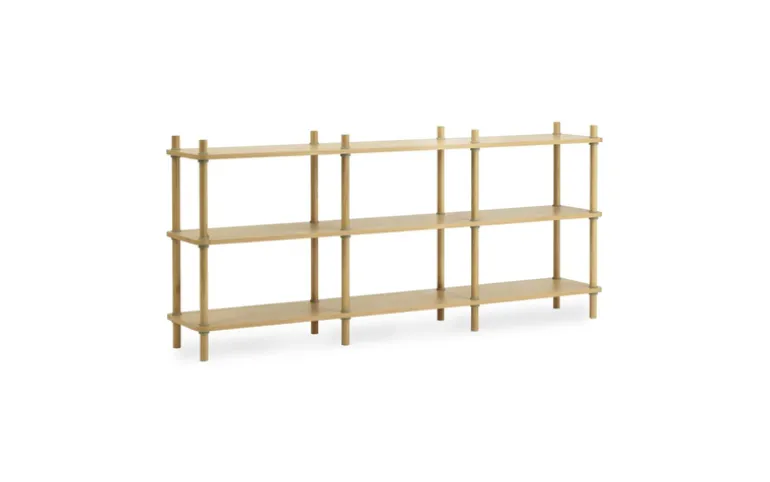 Jam boekenkast eiken/grijs - 602505