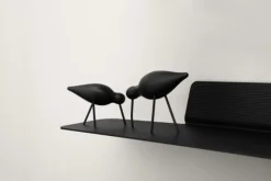 Jet wandplank 80cm zwart - 600993