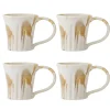 Joseph mokken bruin set van 4 stuks - 82072432