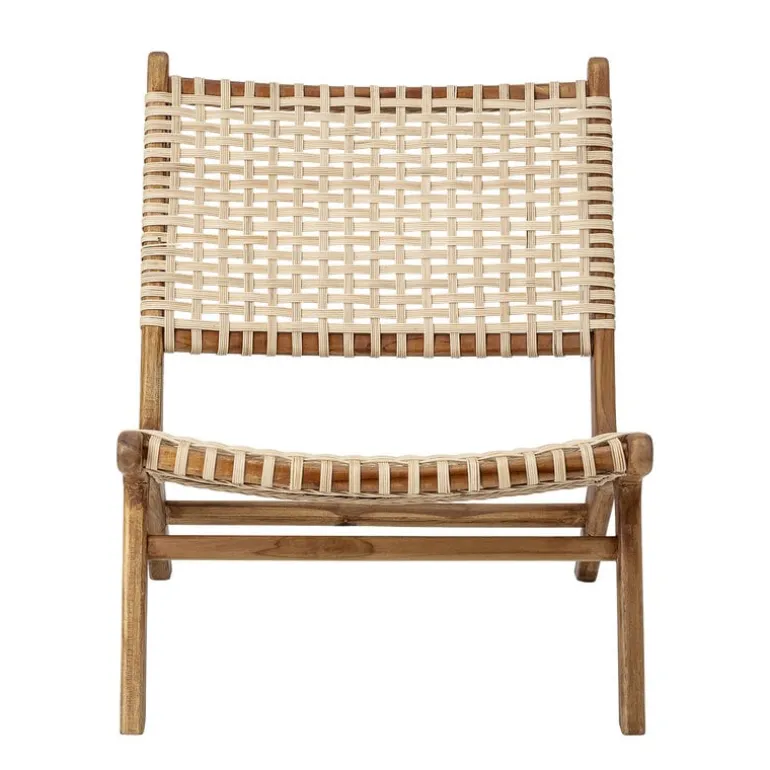 Keila Lounge stoel teak hout - naturel
