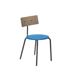 Koi stoel blauw/bruin/zwart - 422002