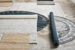 Lara vloerkleed wol - ivory/grijs 160x240cm