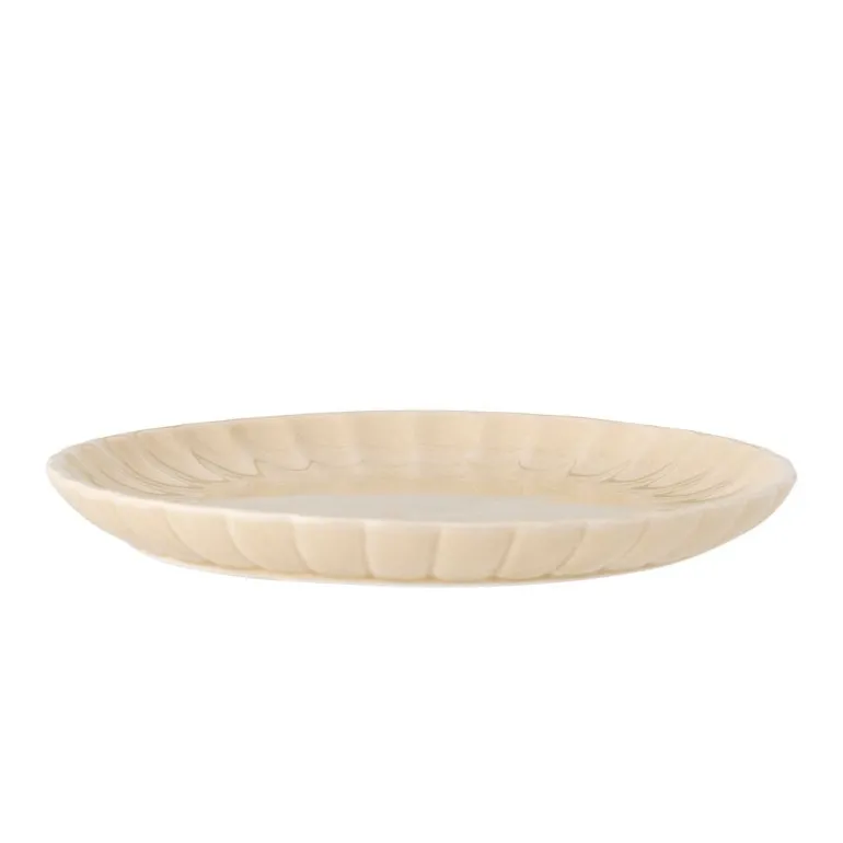 Latina borden Ø27cm naturel set van 6 stuks - 82061937