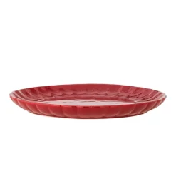 Latina borden Ø27cm rood set van 6 stuks - 82061931
