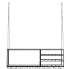 Loft rek - zwart