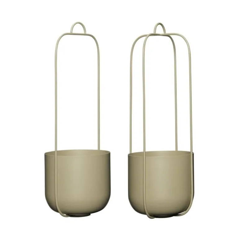 Lotus hangende bloempotten set van 2 stuks - 941502