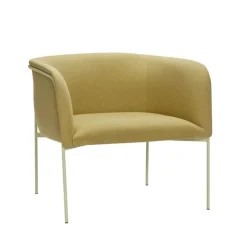 Loungestoel - geel/lichtgroen