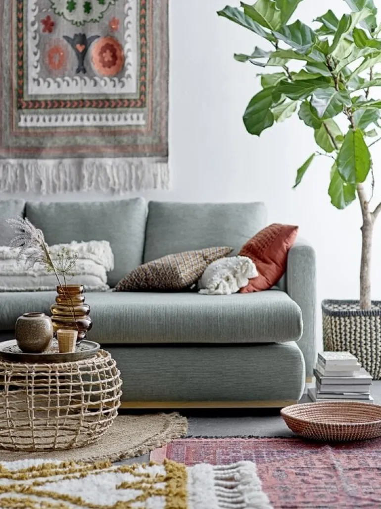 Mand abaca - set van 2