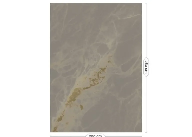 Marble goud behang MW-052- 200x280cm