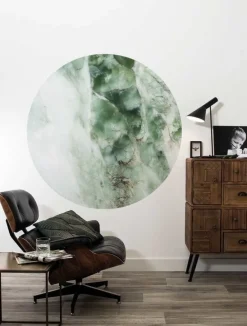 Marmer behangcirkel groen SC-049 ø142,5cm