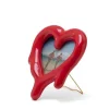 Melted heart fotolijst/spiegel rood - 10058