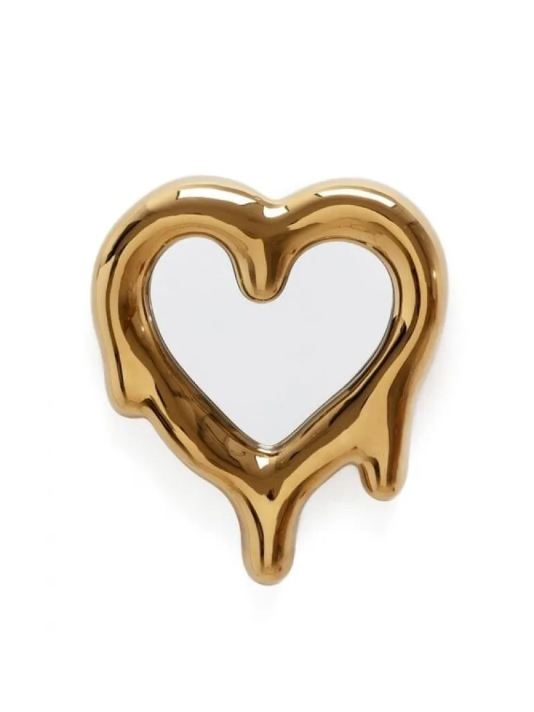 Melted heart fotolijst/spiegel goud - 10059