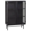 Metalen kast zwart