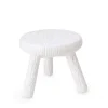 Milk kruk/bijzettafel wit - 18600