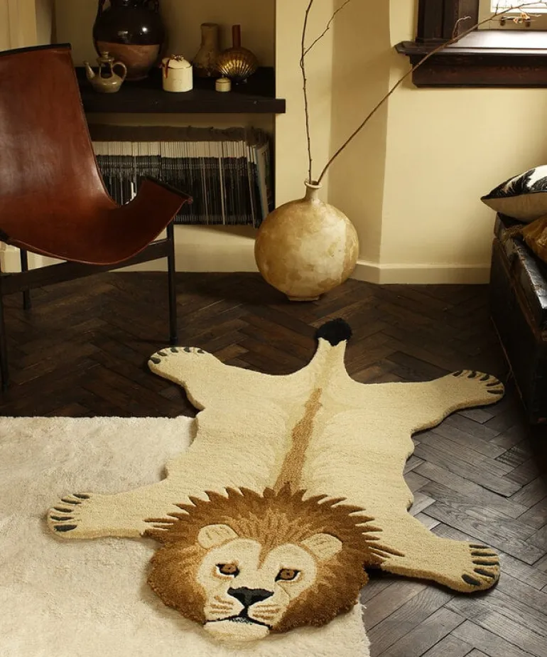 Moody lion vloerkleed large - 1.45.10.009.710.5