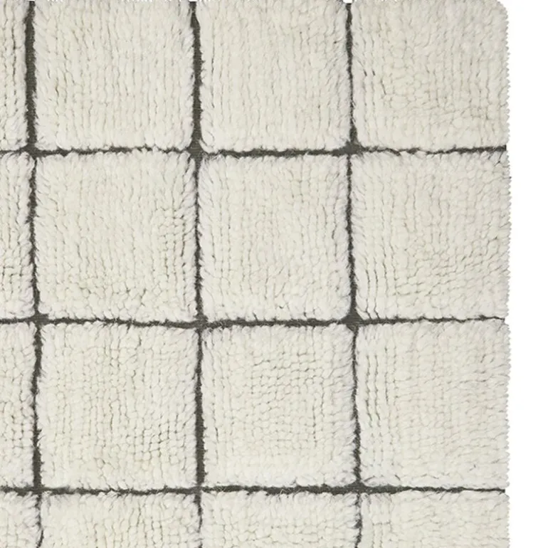 Mosaic vloerkleed wol naturel 170x240cm