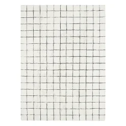 Mosaic vloerkleed wol naturel 230x300cm