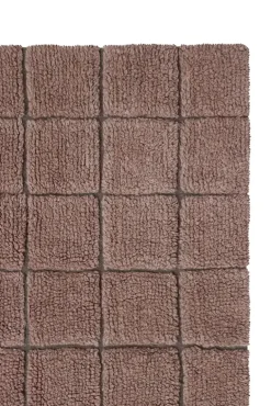 Mosaic vloerkleed wol quartz 80x230cm